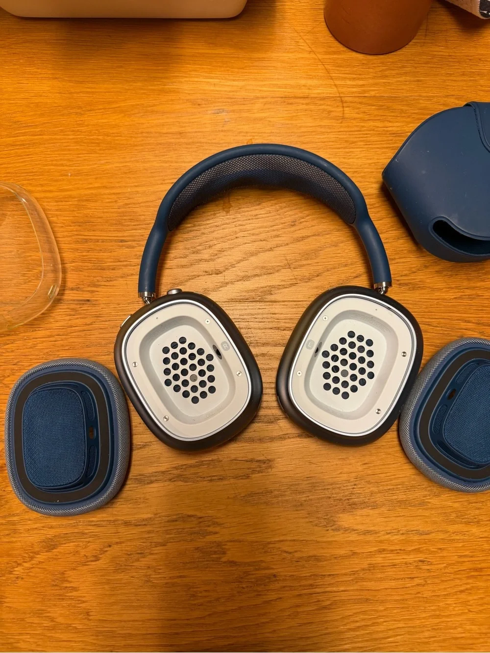 Apple AirPods Max Headphones - Blue and Silver